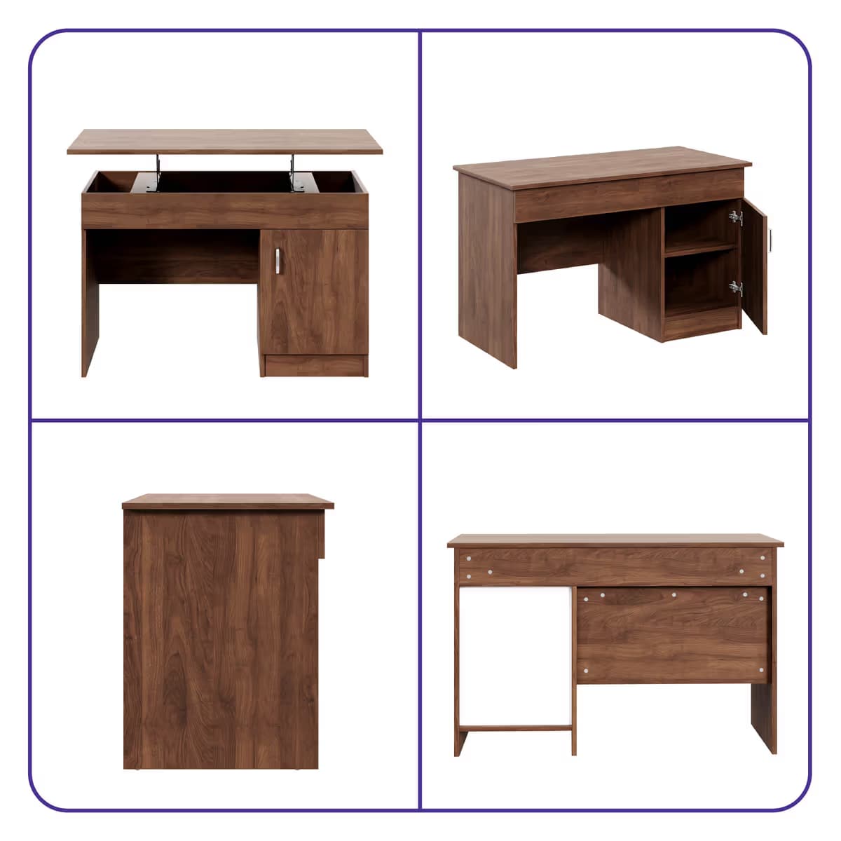Parallax Study Table 6 Years Warranty