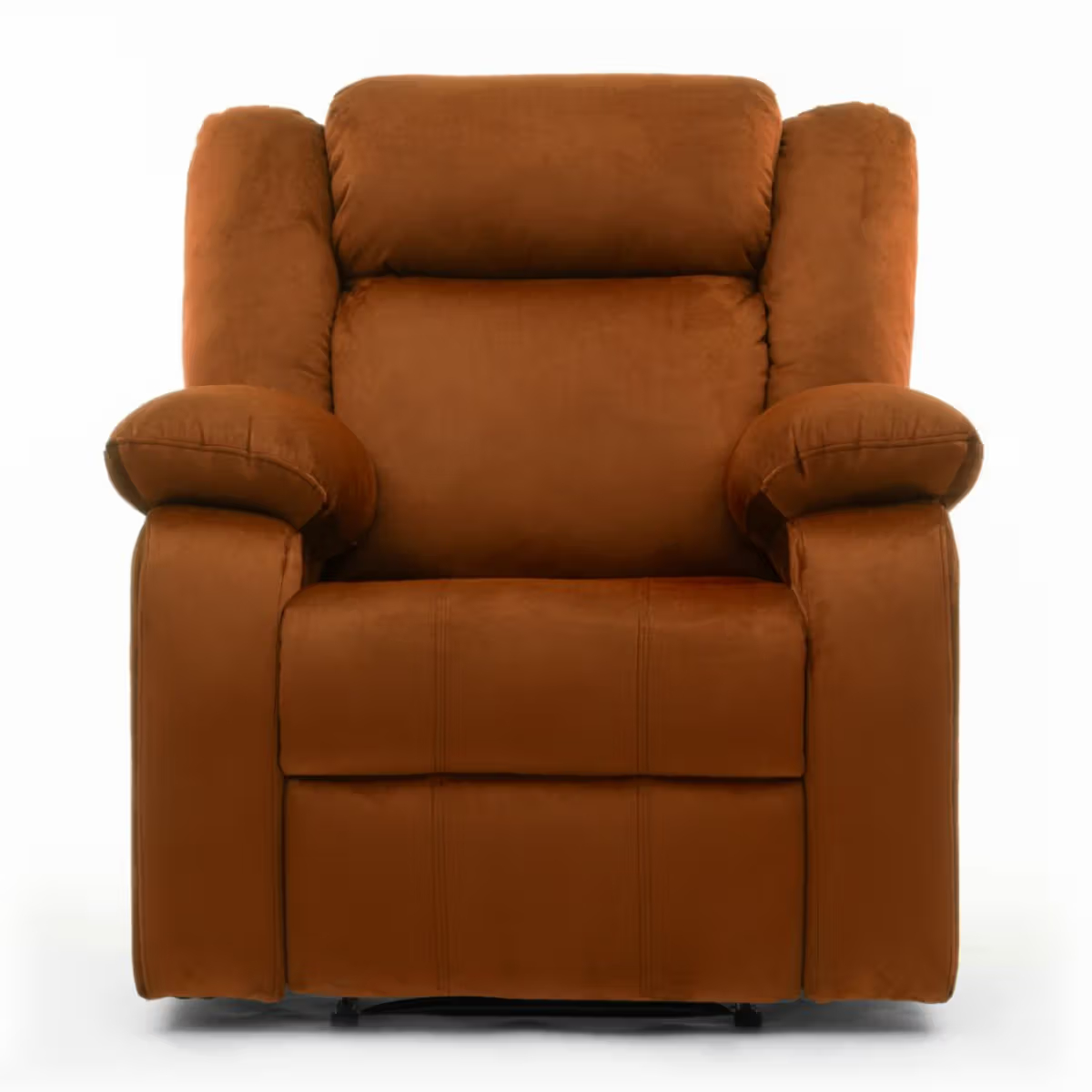 Swayback Recliner - 1 Seater - Velvet Amber
