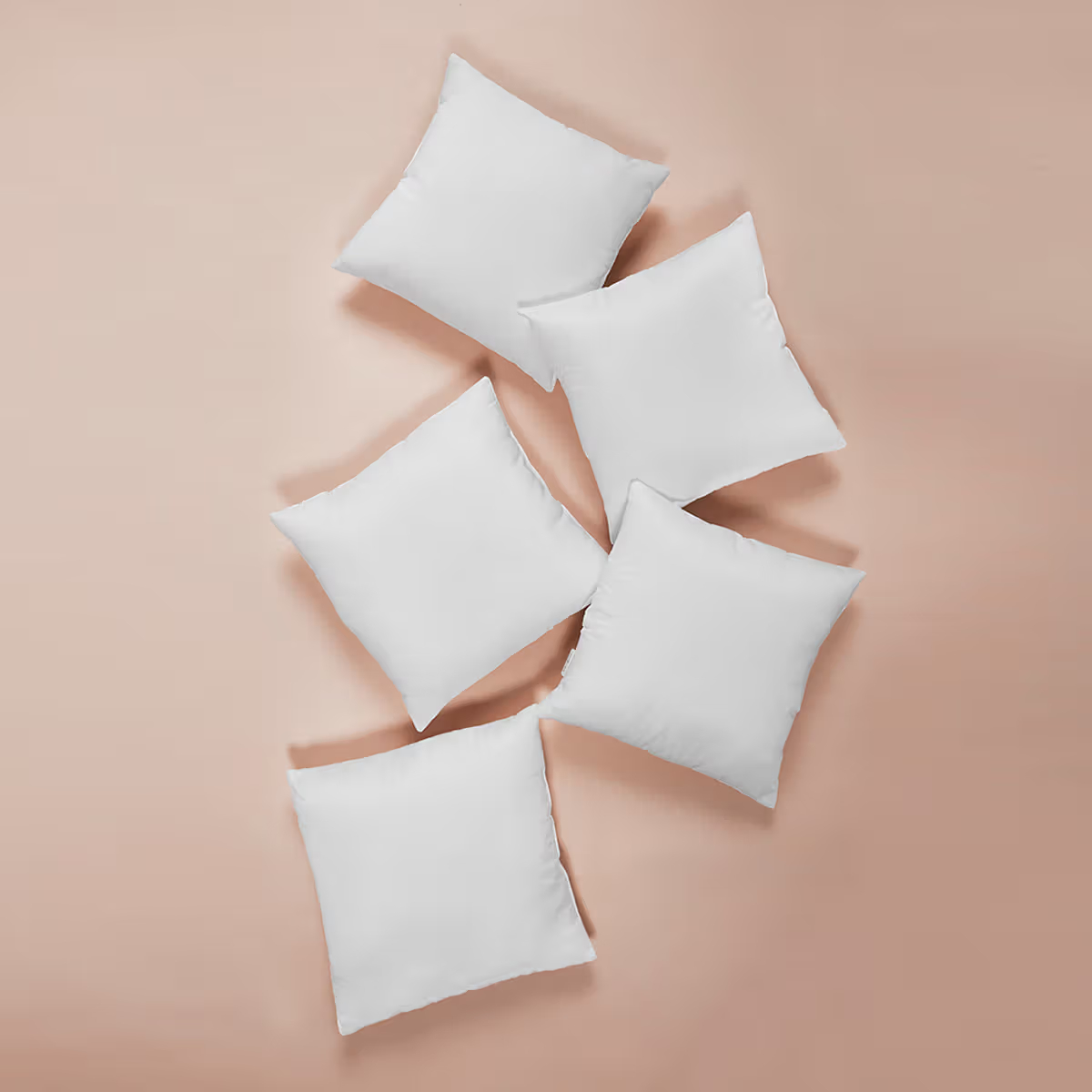 Cushion | Pack of 5 | 16x16 Inch | Hollow Fiber Filling