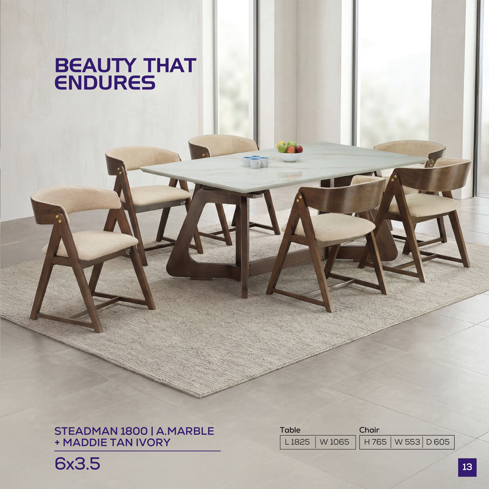 Dominar Table Artificial Marble - hover