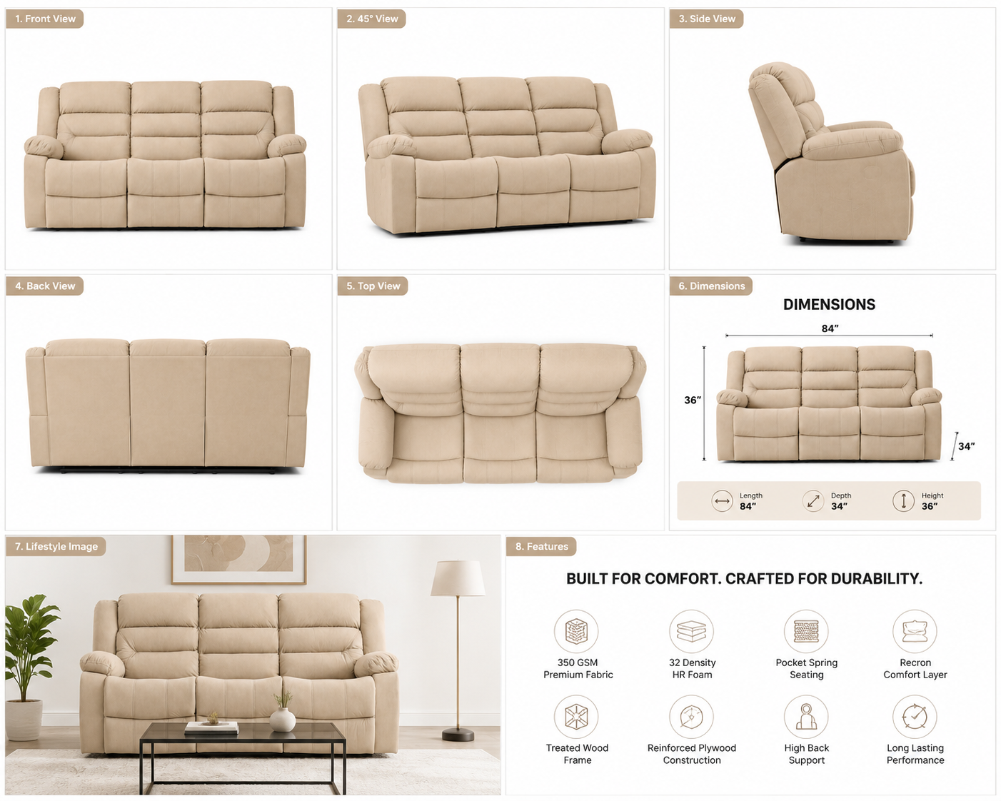 Puffy 3Seater