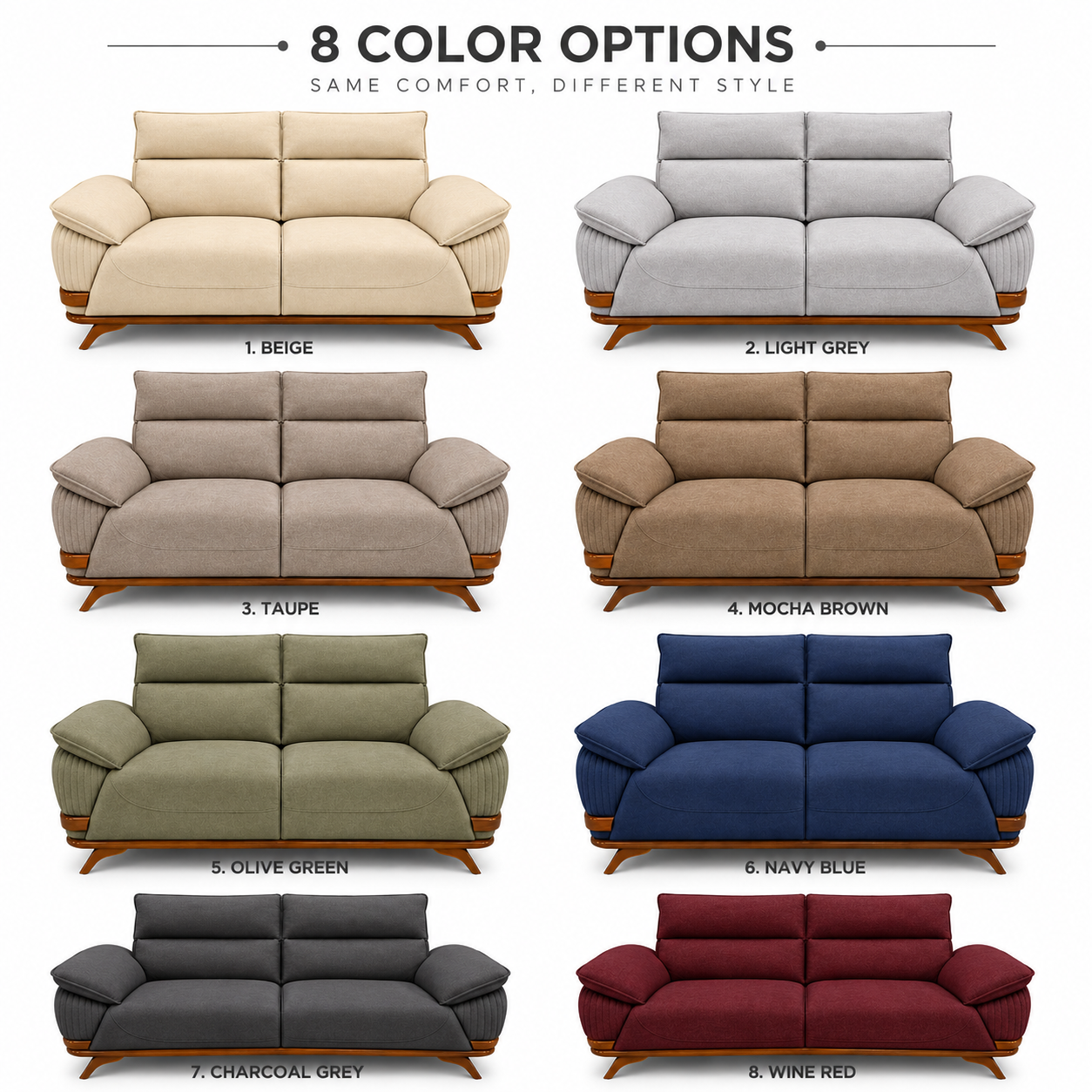 Boat 2seater fabric