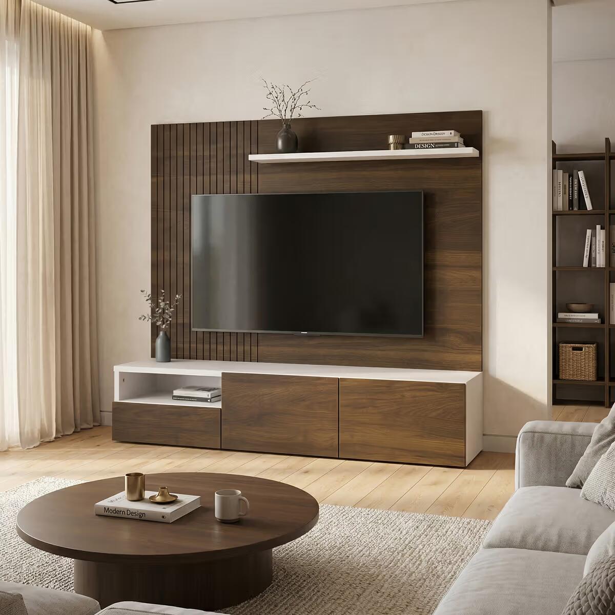Nuevo Engineered Wood TV Unit 5 Years Warranty