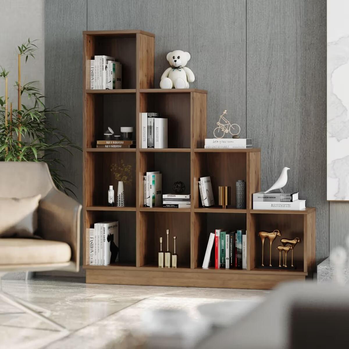 Burns Bookshelf (4x4 ) 5 Years Warranty