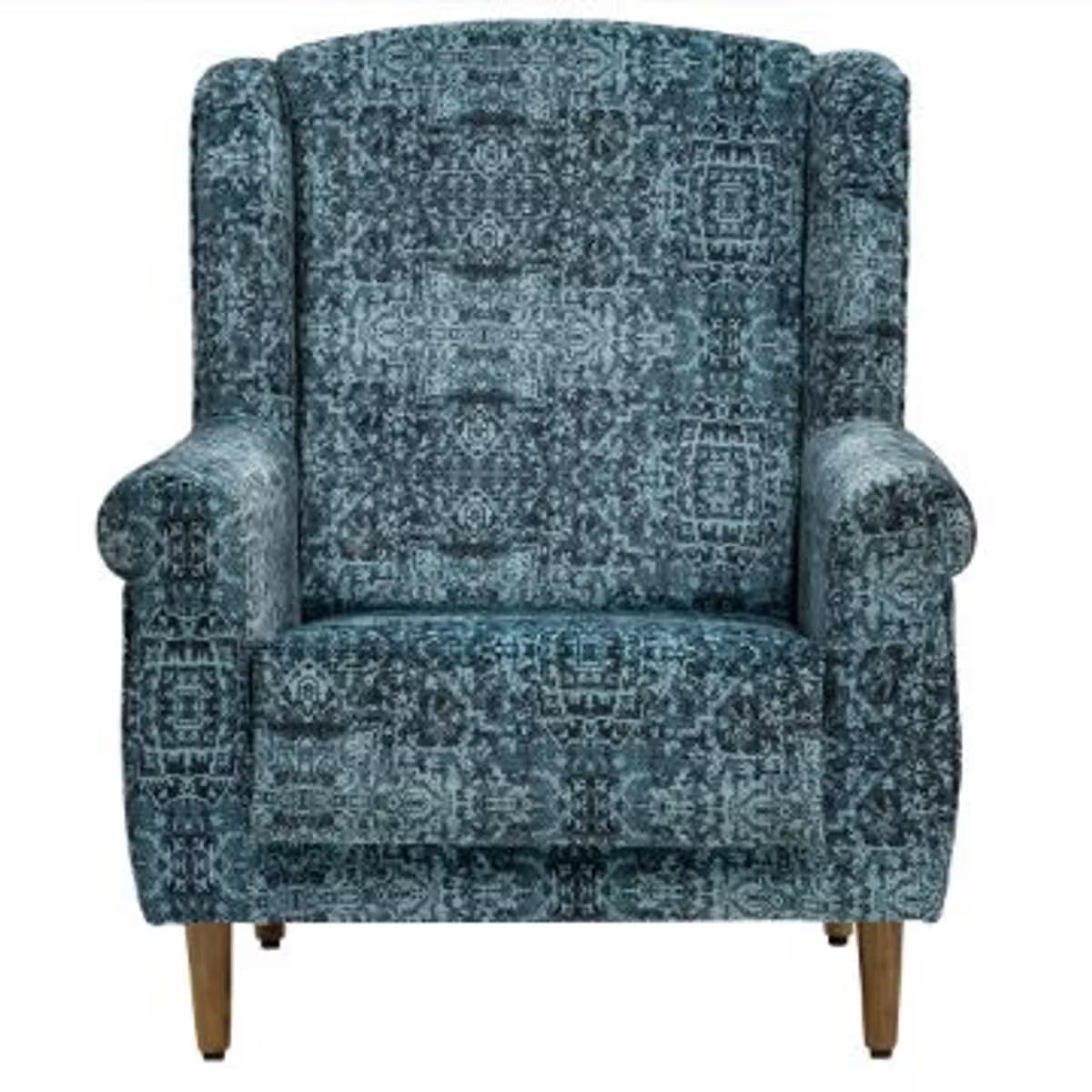 Tropical Wing Chair - Printed Fabric Clarise
