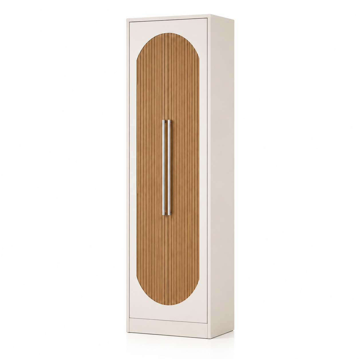 Arch 2 Door with 4 Shelves 2 Drawer 1 Hanging Area with no mirror